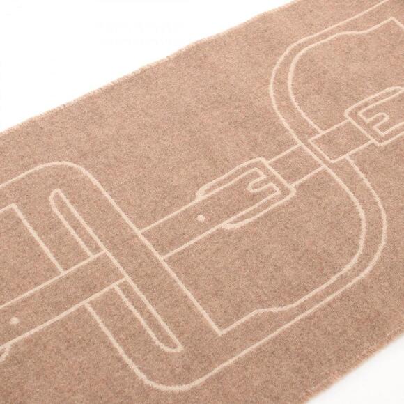 HERMES Brown Scarf - Picture 9 of 9